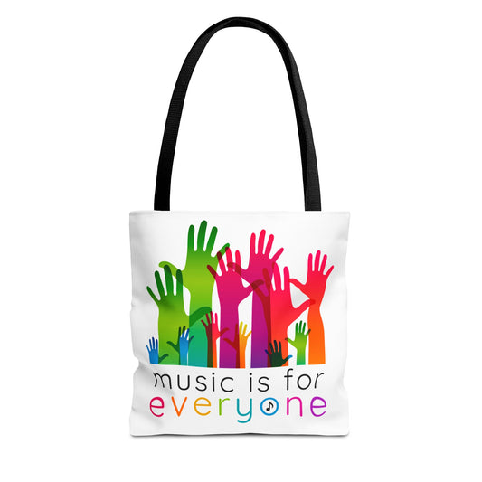 Music is for Everyone Tote Bag