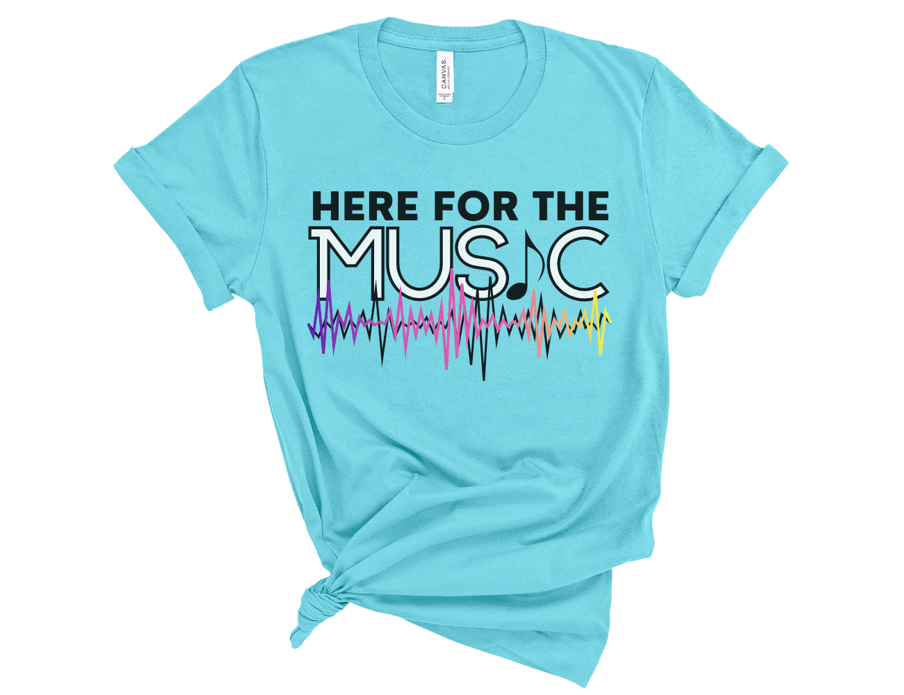 Here For The Music Unisex TShirt The Magic In The Music